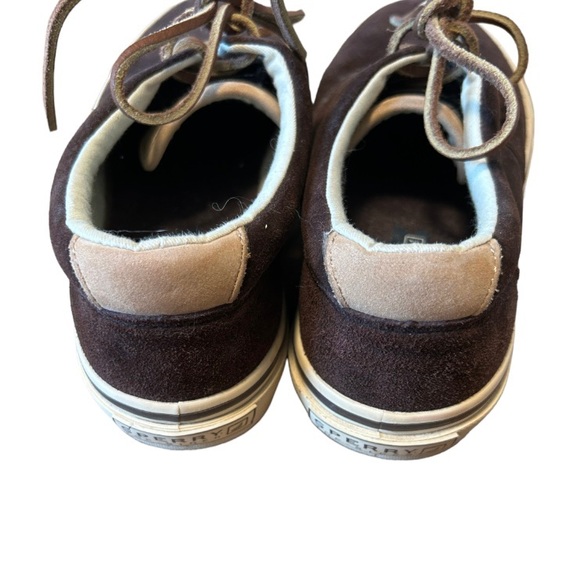 Sperry Men's Size 9M Top-Sider Brown Lace Up Shoes - Picture 2 of 4